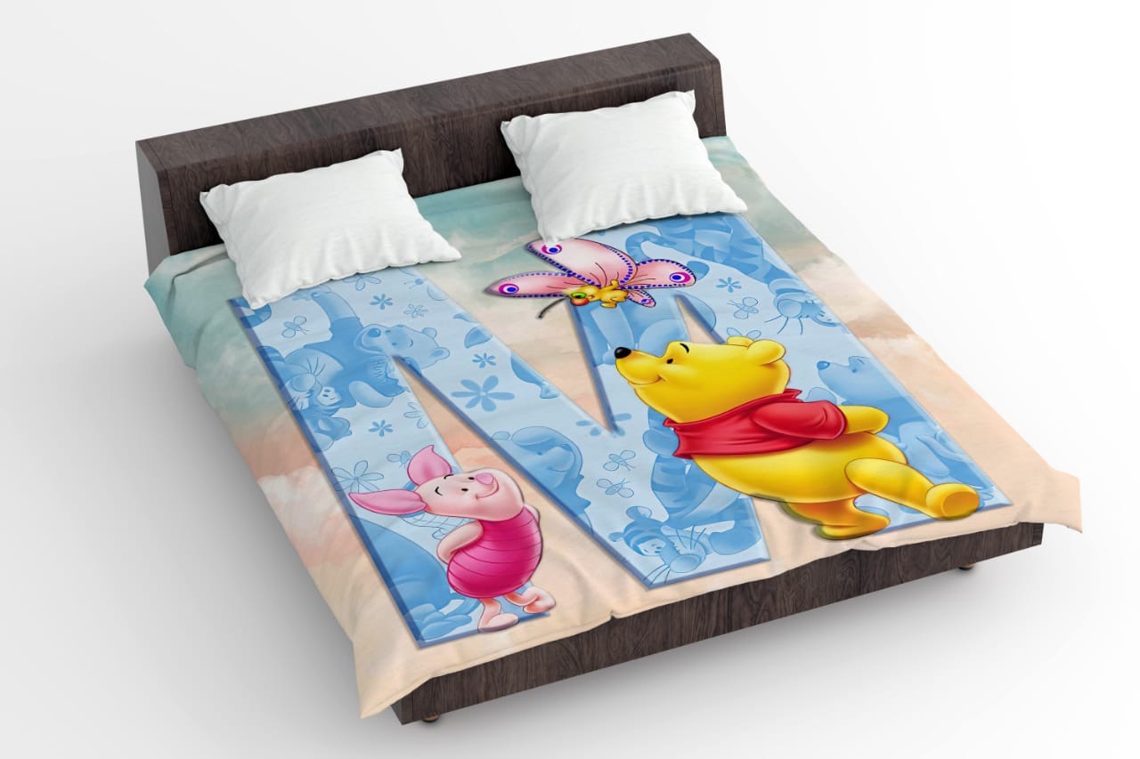 Jungleet Blanket - دفاية سرير + مشاية هدية ( 65 X 185 )