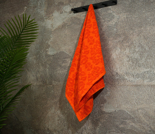 Orange towel
