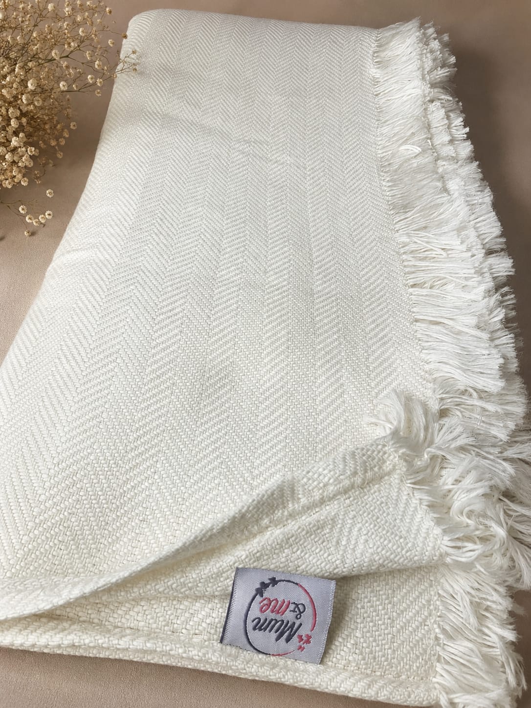 Pearl Off White | مفرش اوف وايت قطن حريري