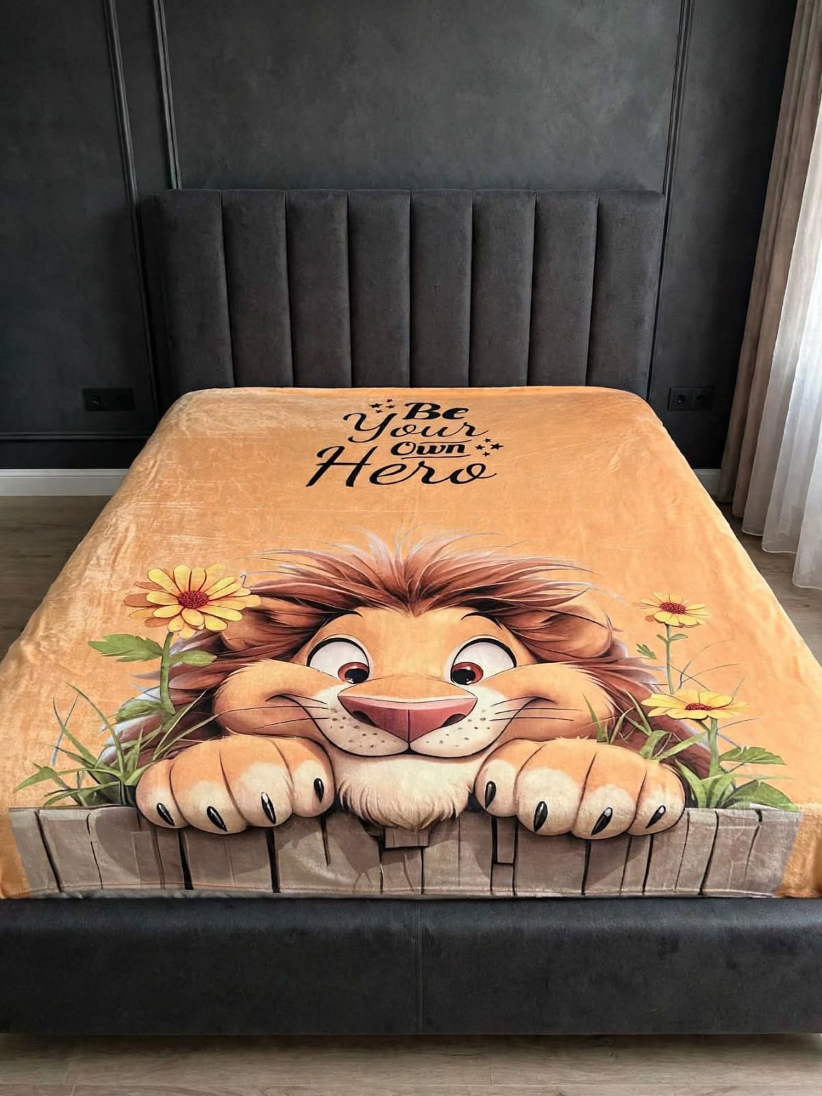 Lion blanket