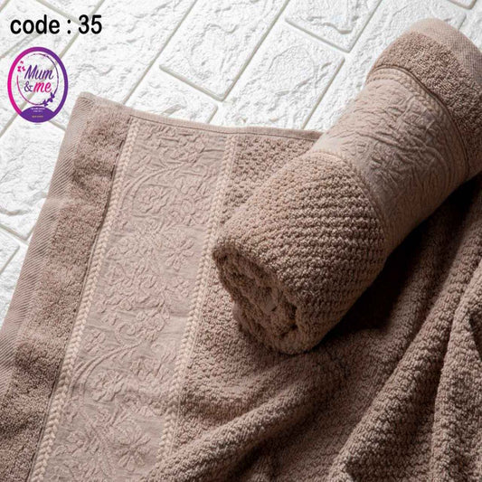Browny Bath 2 Towels Set | Big size