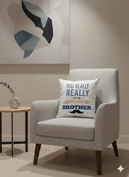 Cushion cover|دبل فيس |رسالة للاخ