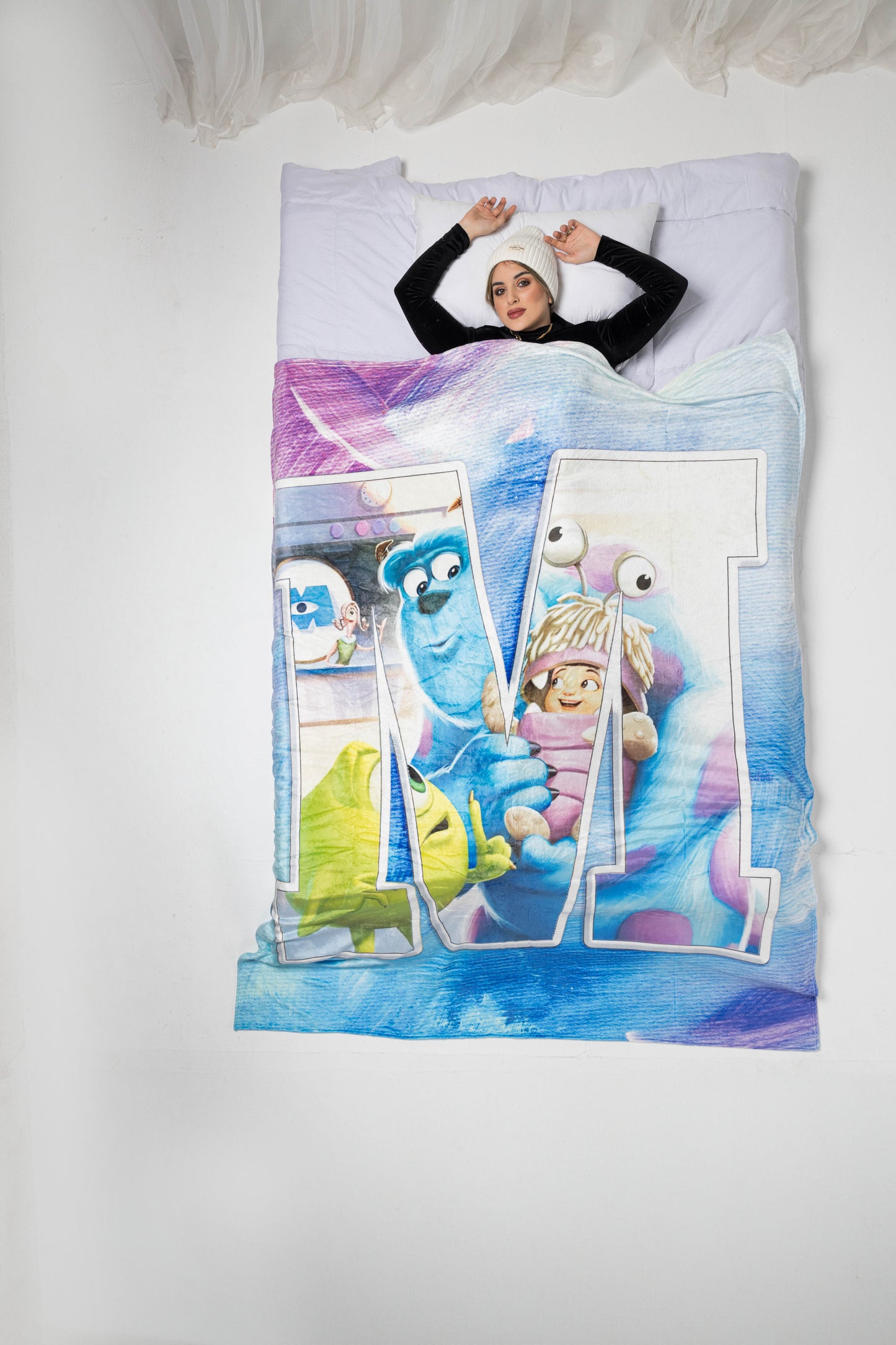 Divo Blanket  -  دفاية سرير +  مشاية هدية ( 65 X 185 )