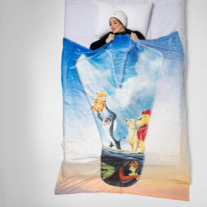 Lino Blanket  -  دفاية سرير +  مشاية هدية ( 65 X 185 )