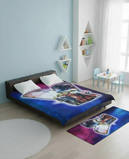 Korvo Blanket  -  دفاية سرير +  مشاية هدية ( 65 X 185 )