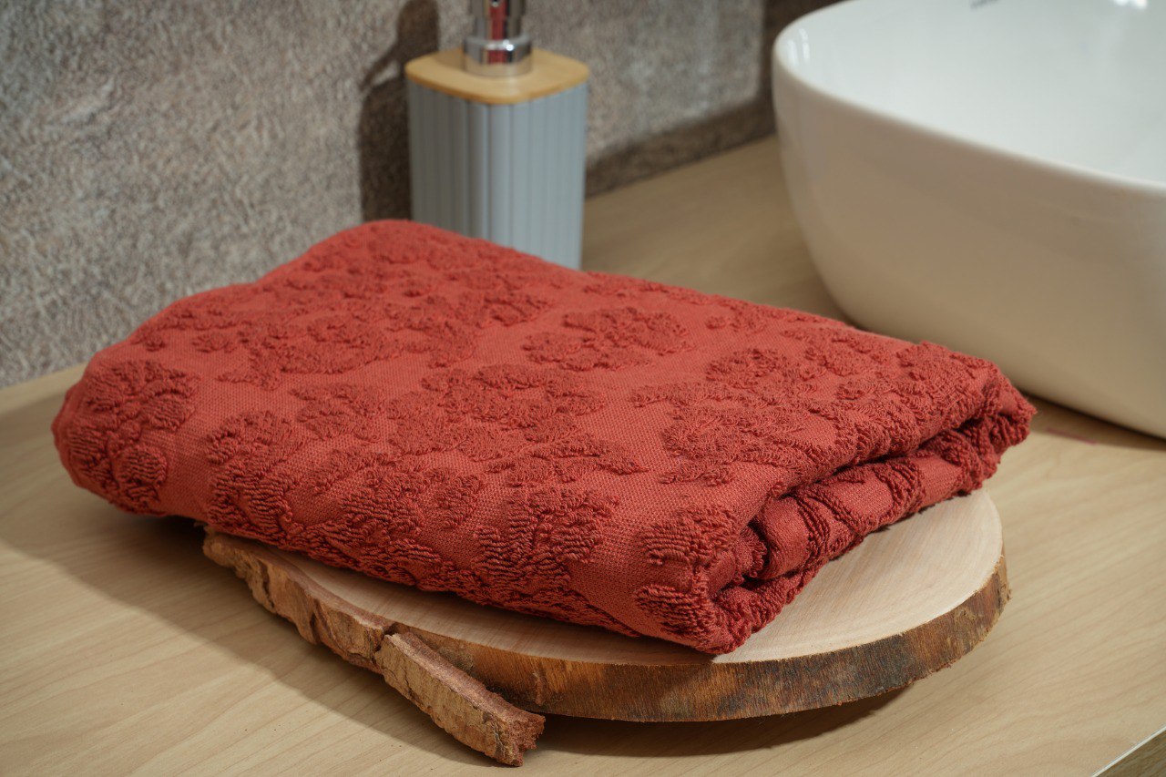 Brown towel