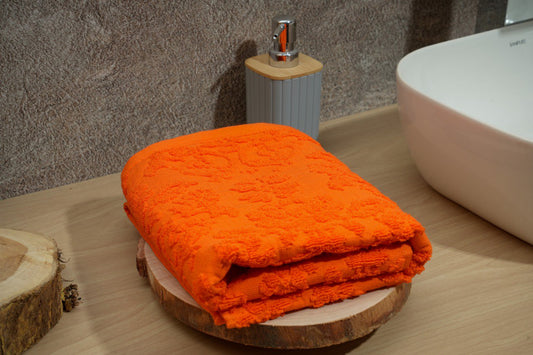 Orange towel