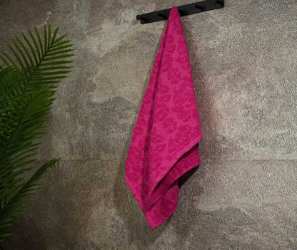 Pink towel