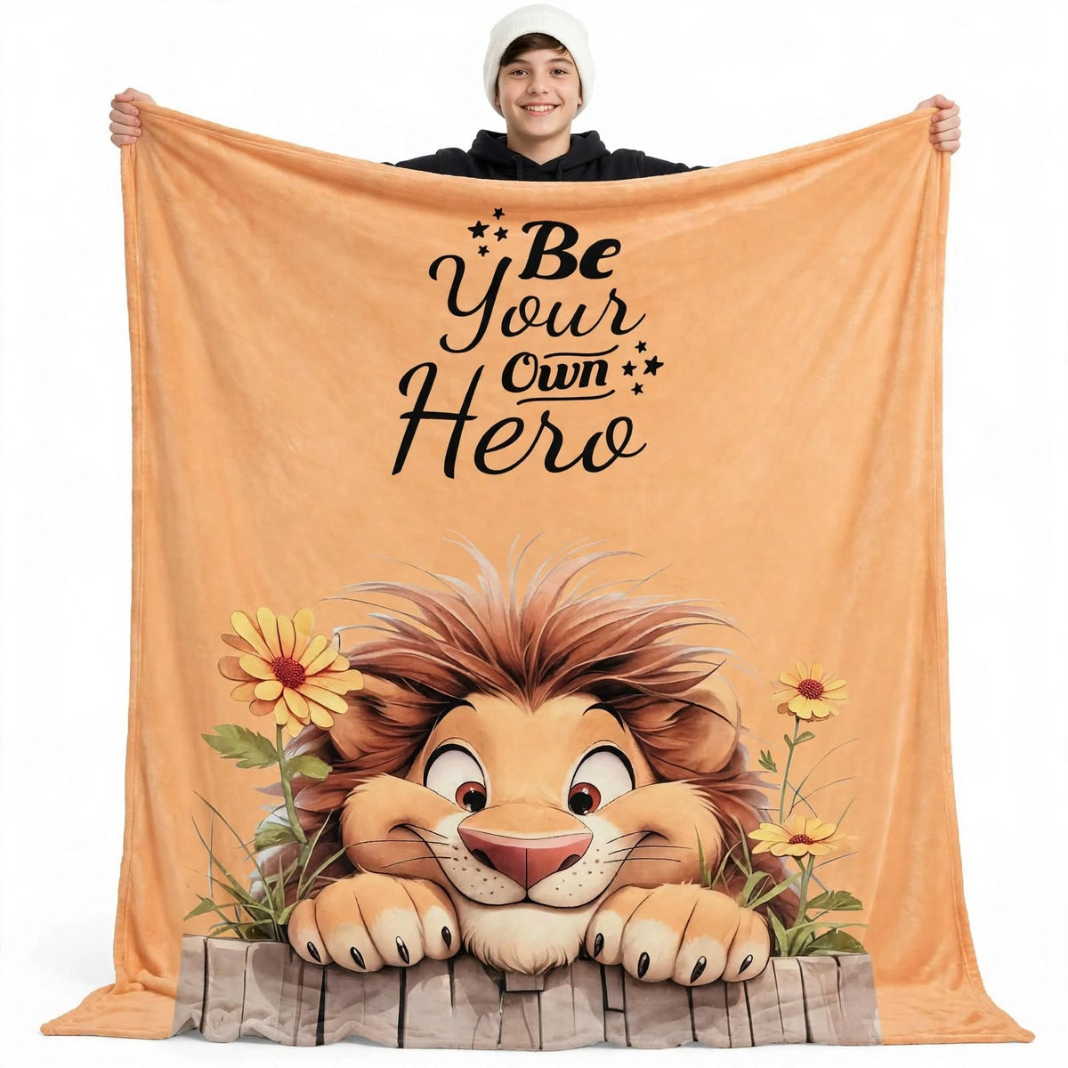 Lion blanket
