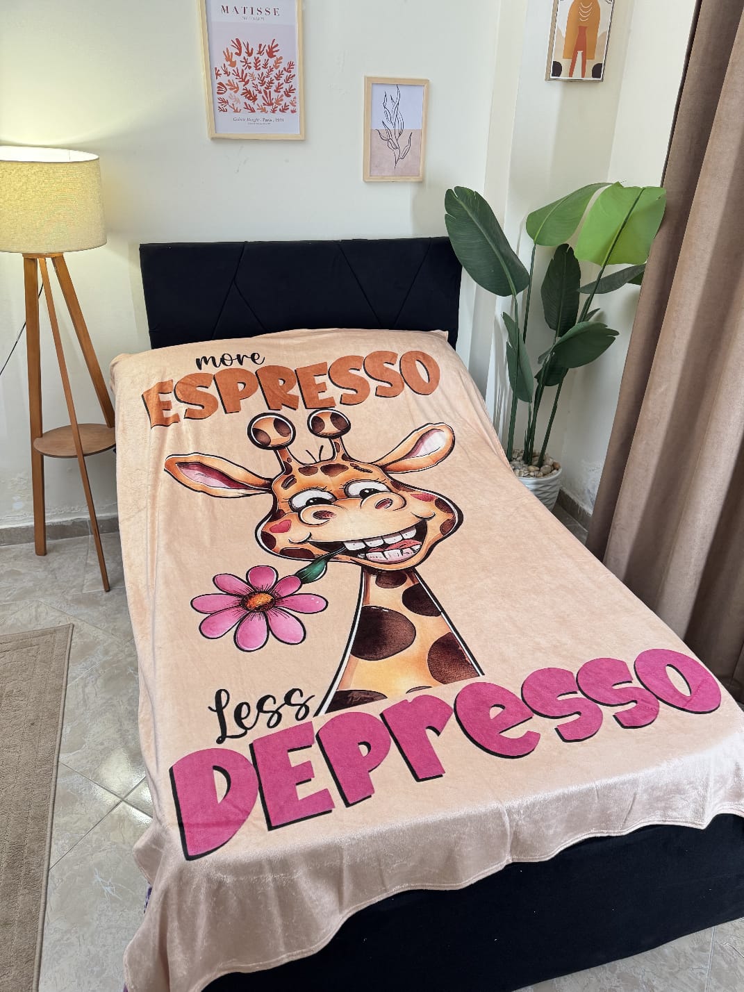 More Espresso Less Depresso blanket
