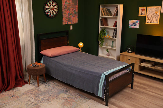 Children Summer  Bedspread_ازرق في  خطوط لابني