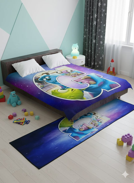 Herlet Blanket -  دفاية سرير +  مشاية هدية ( 65 X 185 )