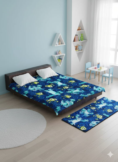 Disneyet Blanket -  دفاية سرير +  مشاية هدية ( 65 X 185 )