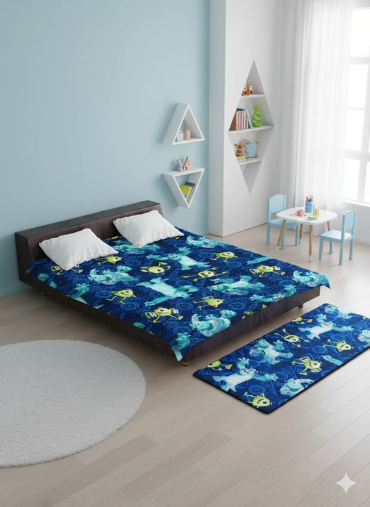 Disneyet Blanket -  دفاية سرير +  مشاية هدية ( 65 X 185 )