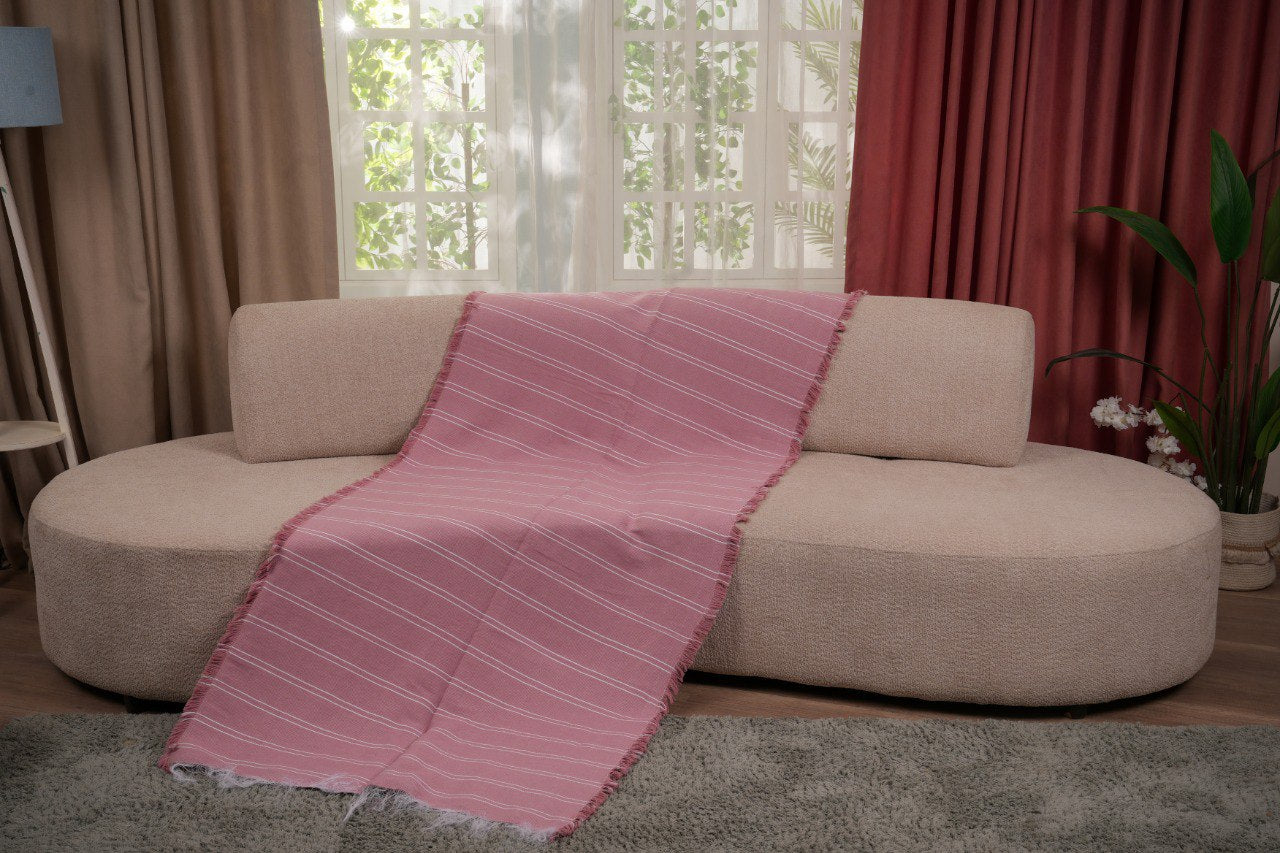 CozyCotton | كشميري داكن في خطوط أوف وايت