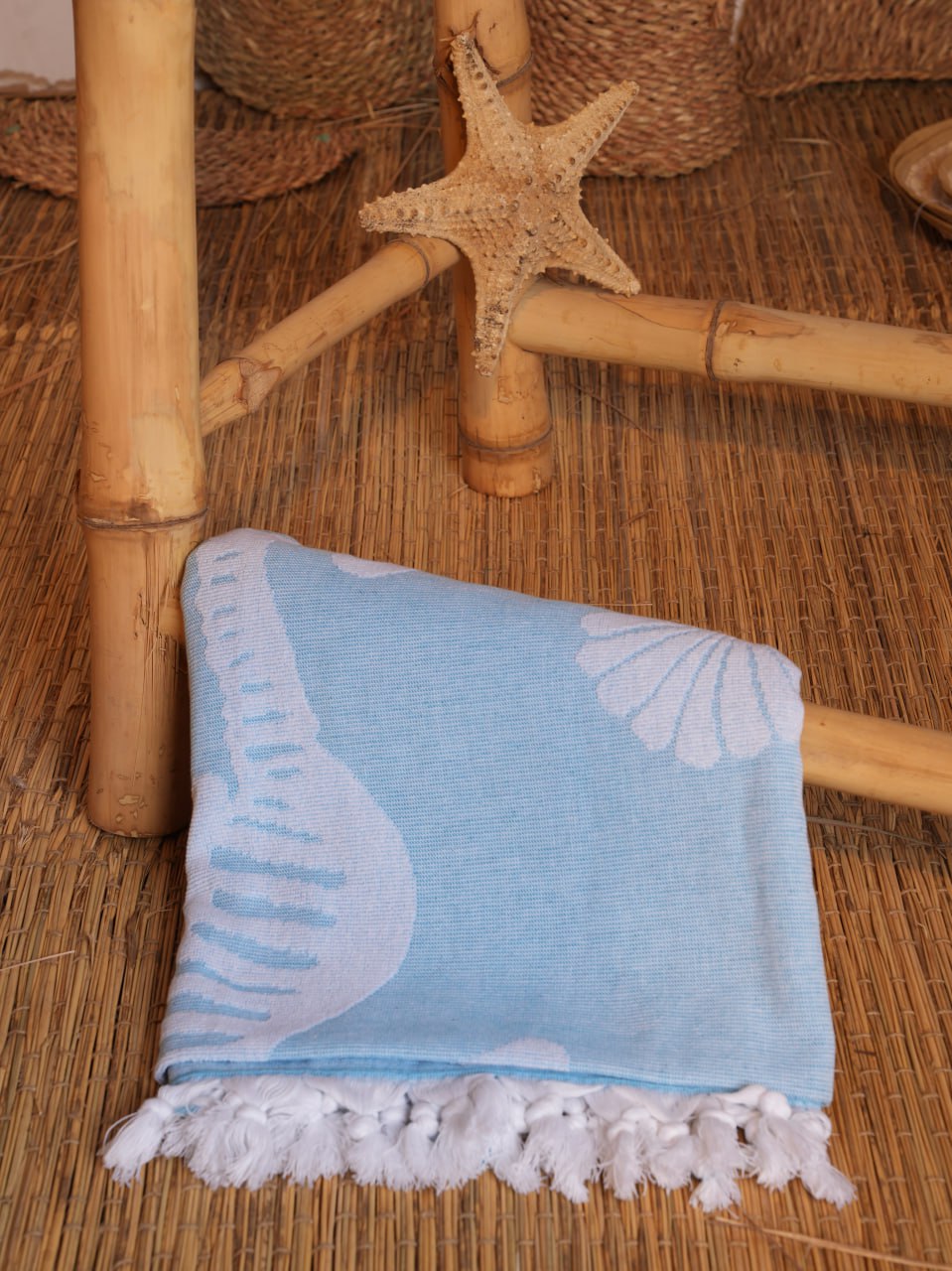 Seahorse - Multible Throw Cover