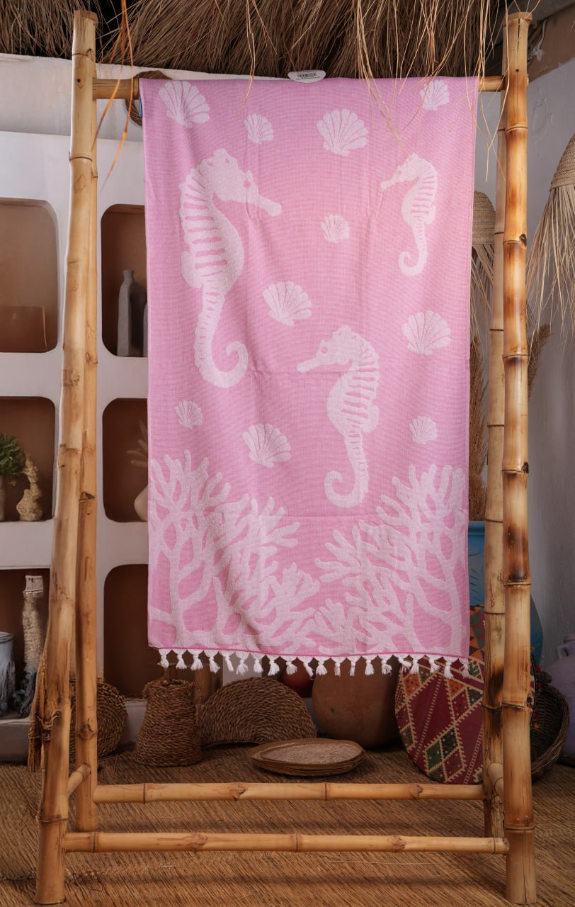 Seahorse - Multible Throw Cover