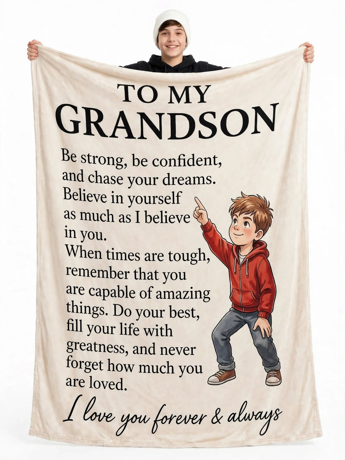 Grandson blanket