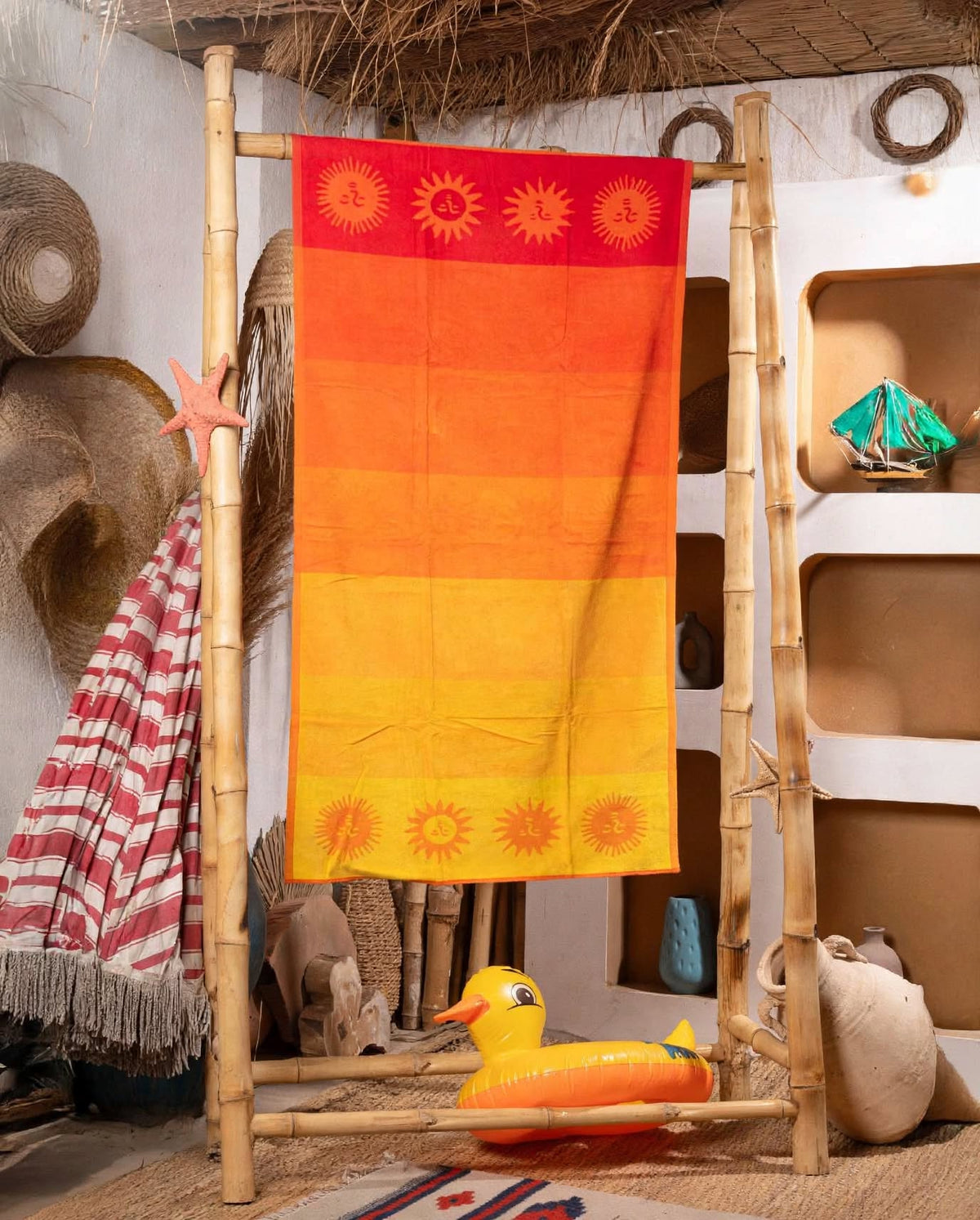 Sunset Sun Beach Towel