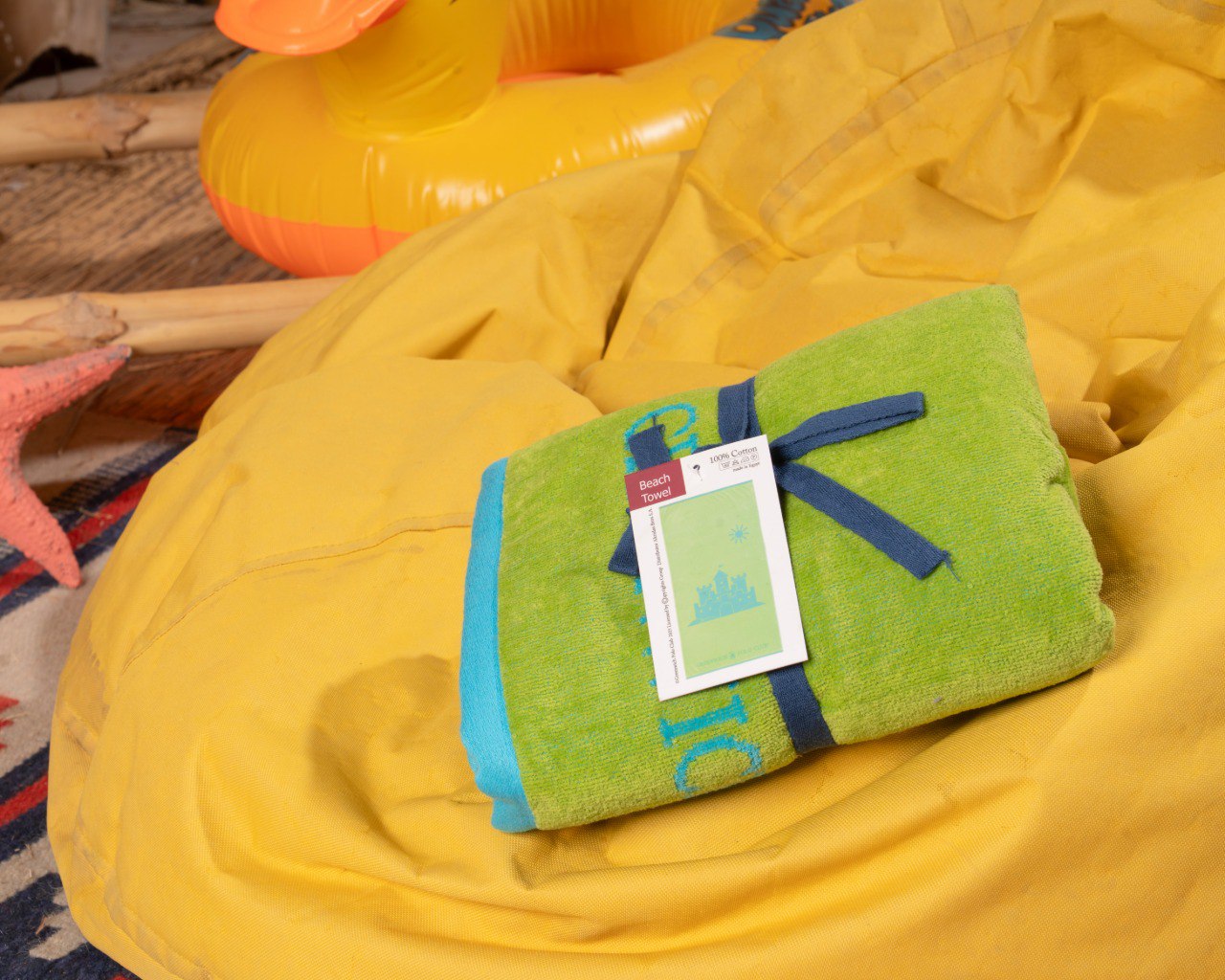 Polo green beach Towel