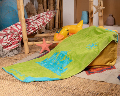 Polo green beach Towel