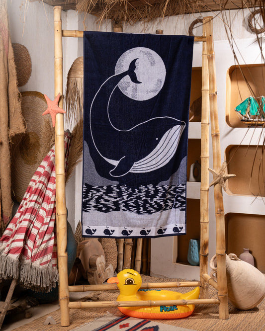 Whale beach Towel